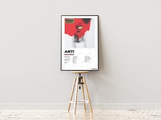 Anti Poster - White Edition (12x18 / 24x36)