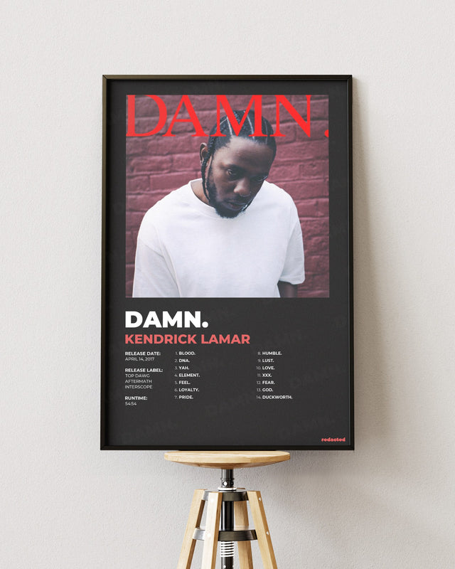 Another room view of KENDRICK LAMAR - DAMN.