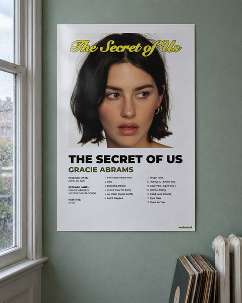 Gracie Abrams - The Secret of Us poster