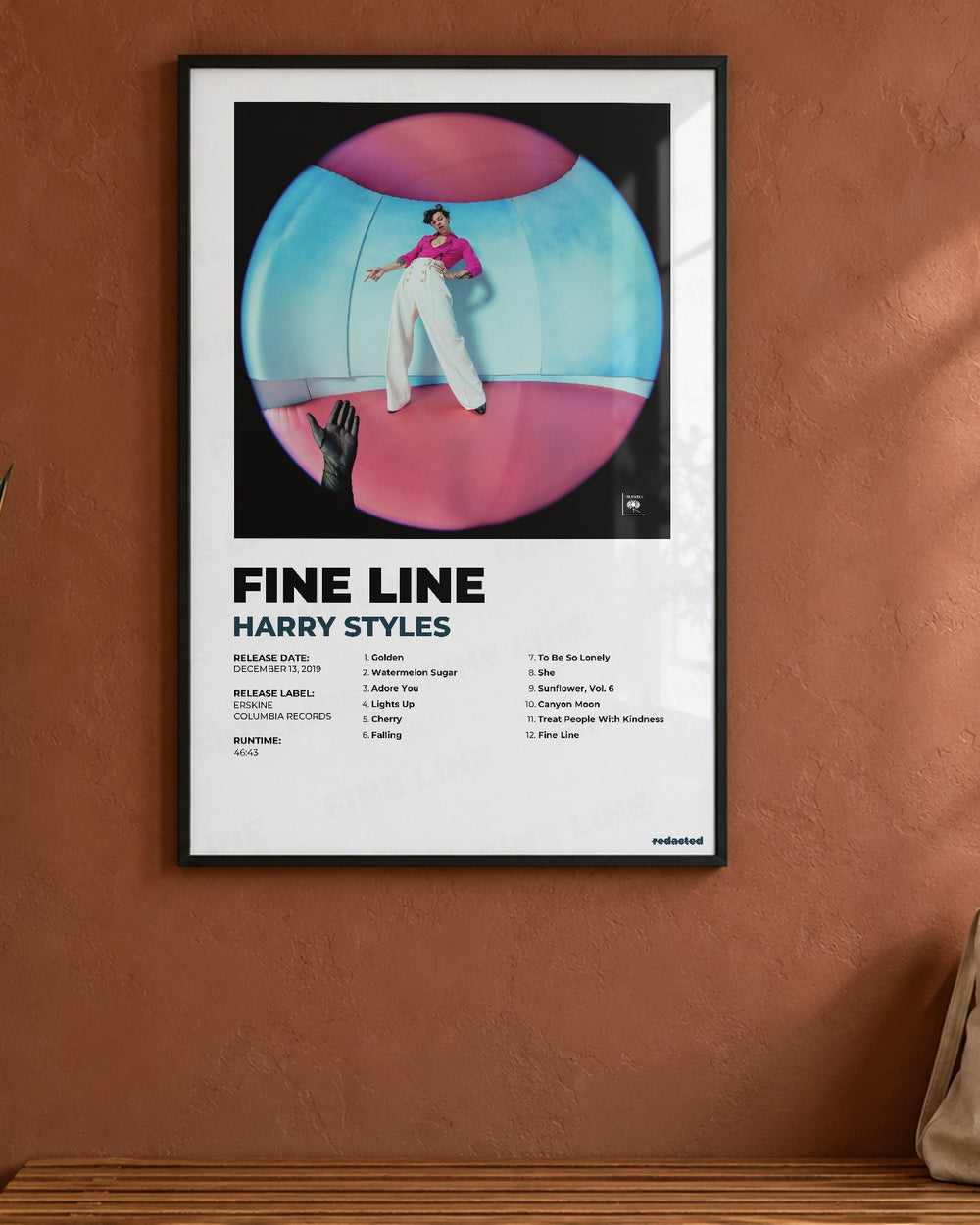 Harry Styles - Fine Line Poster - White Edition (12x18 / 24x36) - Poster view