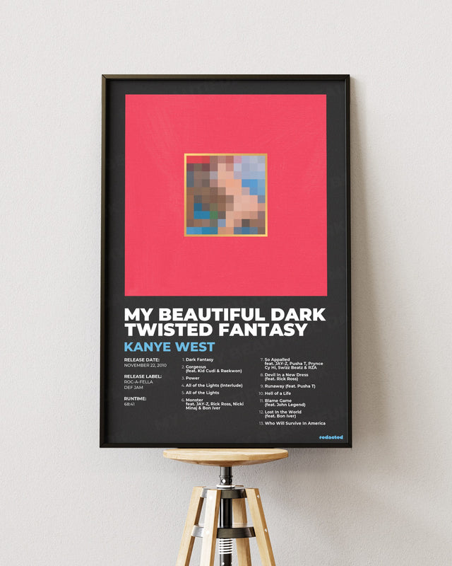 Another room view of KANYE WEST - MY BEAUTIFUL DARK TWISTED FANTASY