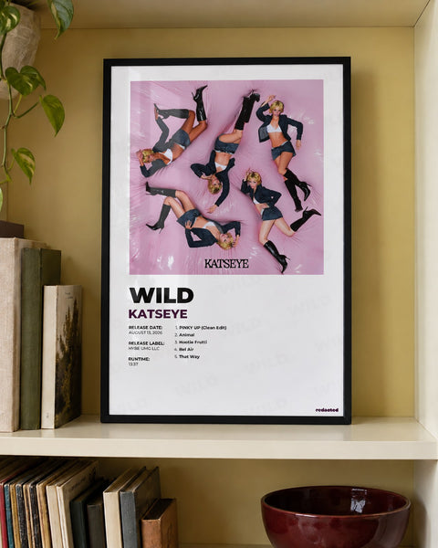 KATSEYE - Wild poster