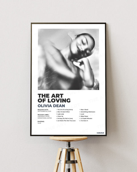 Olivia Dean - The Art Of Loving poster