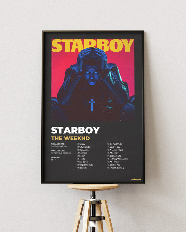 Another room view of THE WEEKND - STARBOY