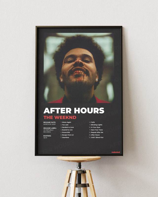 Another room view of THE WEEKND - AFTER HOURS