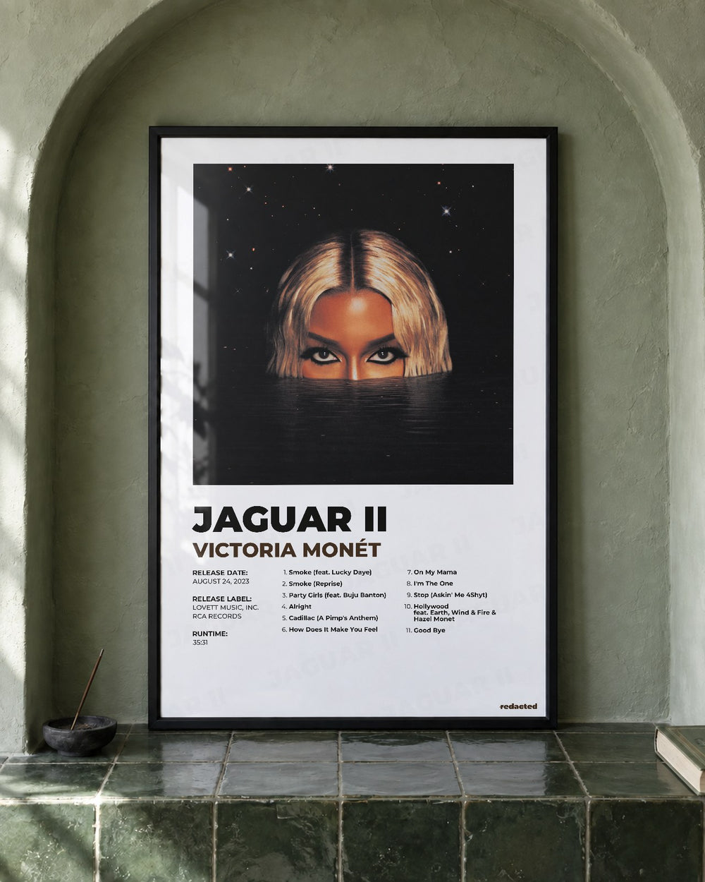 Victoria Monét - Jaguar Ii Poster - White Edition (12x18 / 24x36) - Poster view